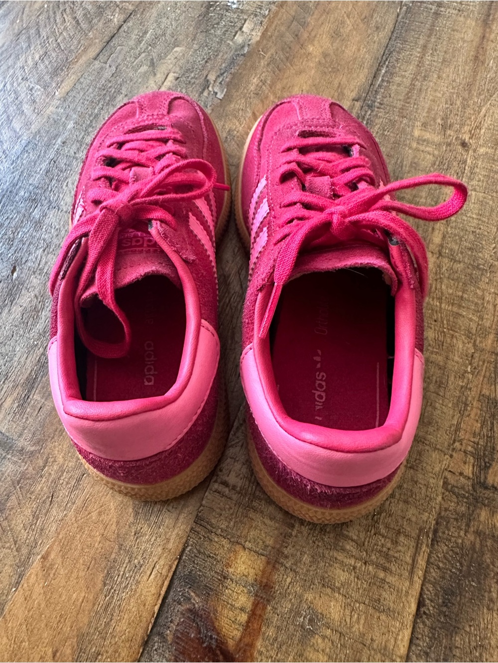 adidas Pink Girls' Athletic Shoes - Picture 3 of 6
